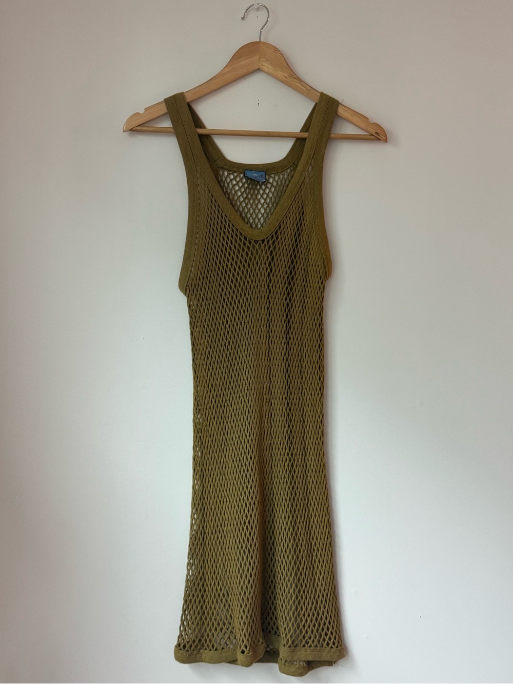 Vintage Crystal Original Mesh Fishnet String Tank Top/Dress